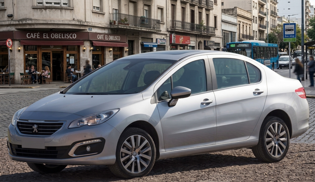 Peugeot 408, vehículo de la flota Aurea